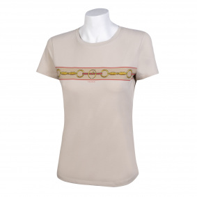 VESTRUM MERSIN REIT-T-SHIRT FÜR FRAUEN BEIGE