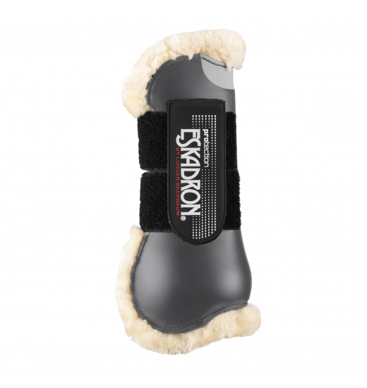 ESKADRON FLEXISOFT FAUXFUR TENDON BOOTS GRAPHITE