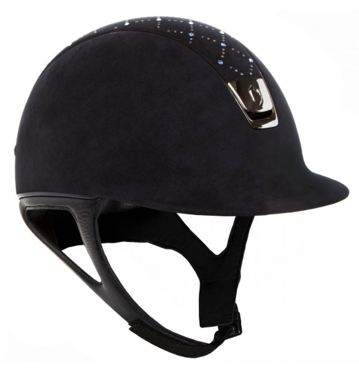 SAMSHIELD PREMIUM / LOZENGE SWAROVSKI / MARINEBLAUER HELM - 1 in der Kategorie: Helme