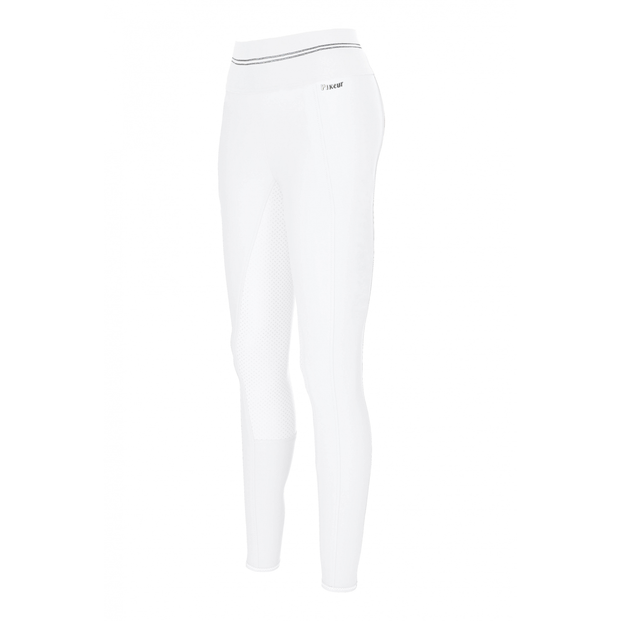 Off White color stretchable cotton ankle Leggings - LGA16-sonthuy.vn