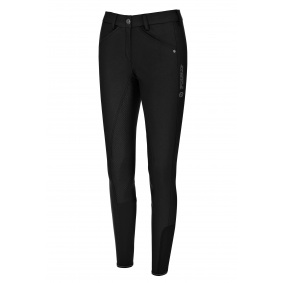 PIKEUR SALLY SLIM GRIP FRAUENREITHOSE MIT VOLLBESATZ SCHWARZ