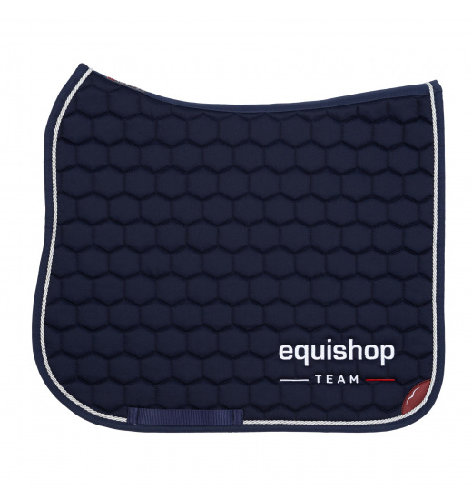 EQUISHOP TEAM BY ANIMO EQUISHOP TEAM DRESSAGE SADDLE CLOTH - 1 in category: Dressage saddle pads for horse riding
