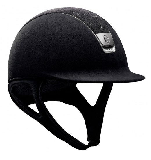 TOP CRYSTAL / SILVER CHROME 255 / BLACK PREMIUM HELMET Samshield TOP CRYSTAL / SILVER CHROME 255 / BLACK PREMIUM HELMET