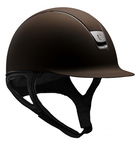 SAMSHIELD 5 SWAROVSKI / BROWN SHADOWMATT HELMET - 1 in category: helmets for horse riding