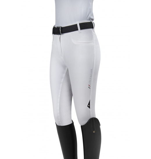 EQUILINE EDER WOMEN'S FULL GRIP BREECHES WHITE