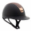 Samshield MISS SHIELD SHADOWMATT / CRYSTAL FABRIC SWARO ROSE GOLD TOP / BLACK - 1 in category: Samshield Rose Gold helmets for horse ridi