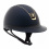 KASK MISS SHIELD / SHADOWMATT / CRYSTAL FABRIC GOLD BLAZON / GOLD TRIM / GRANAT - 1 w kategorii: Kaski jeździeckie Samshield do 