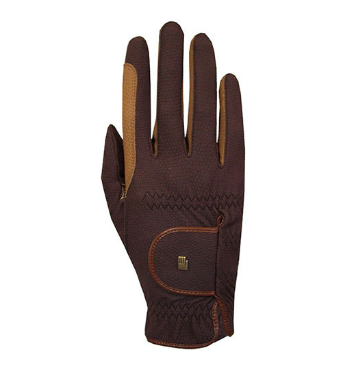 ROECKL MALTA UNISEX RIDING GLOVES BROWN