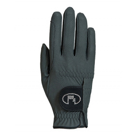 ROECKL LISBOA RĘKAWICZKI SZARE JEŹDZIECKIE DAMSKIE