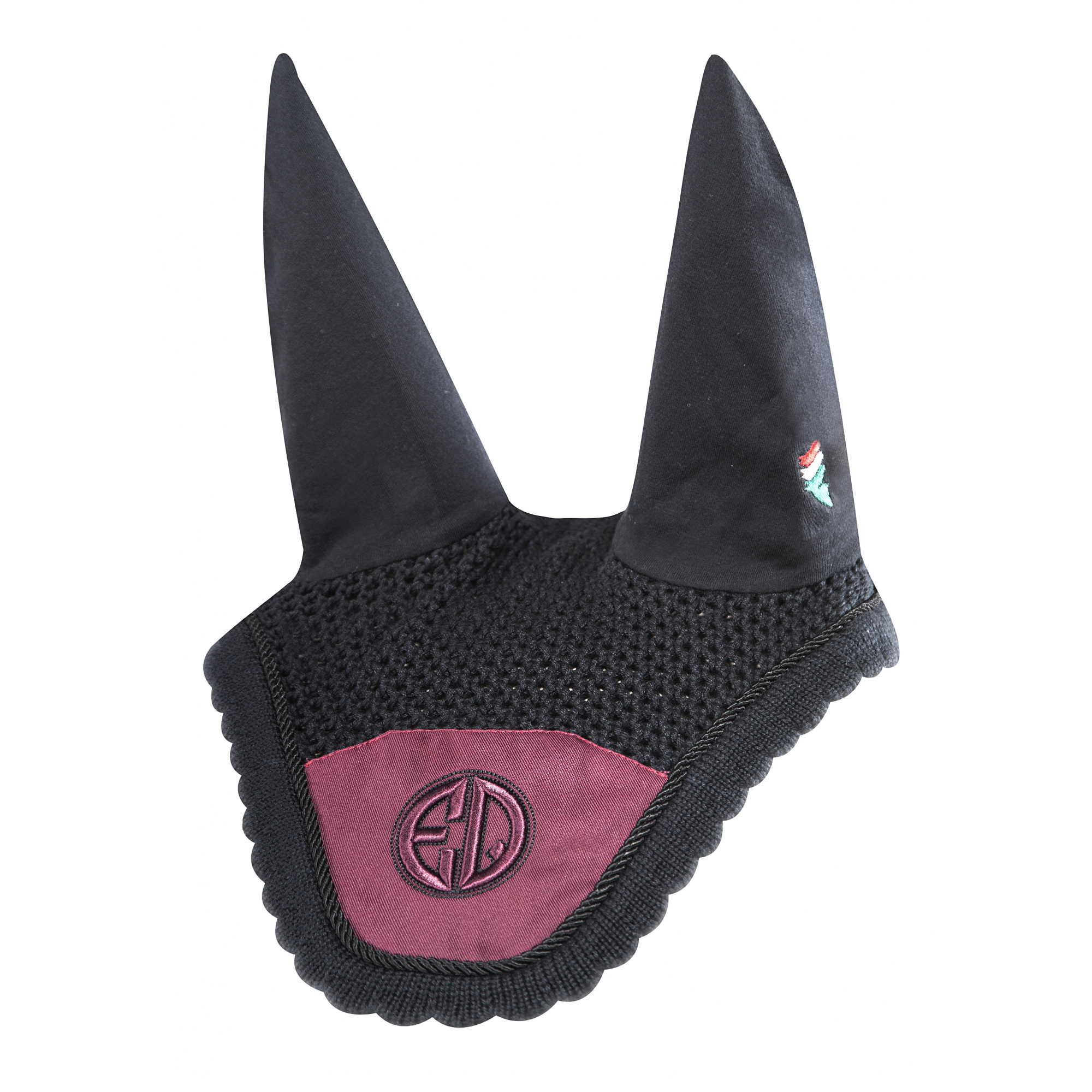 EQUILINE HORSE EAR NET WITH EQ EMBROIDERY Equestrian Shop