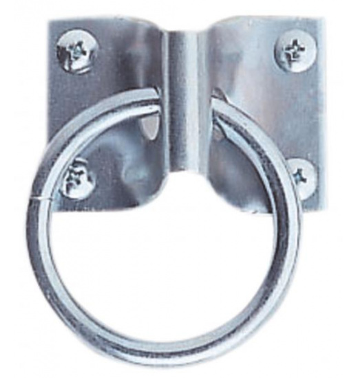 BUSSE PLATTE METAL TIE RING FOR HORSE - 1 in category: Stable for horse riding