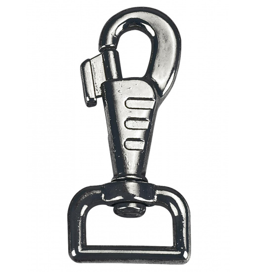 BUSSE LONGE ANGLED SNAP HOOK - 1 in category: bridles for horse riding