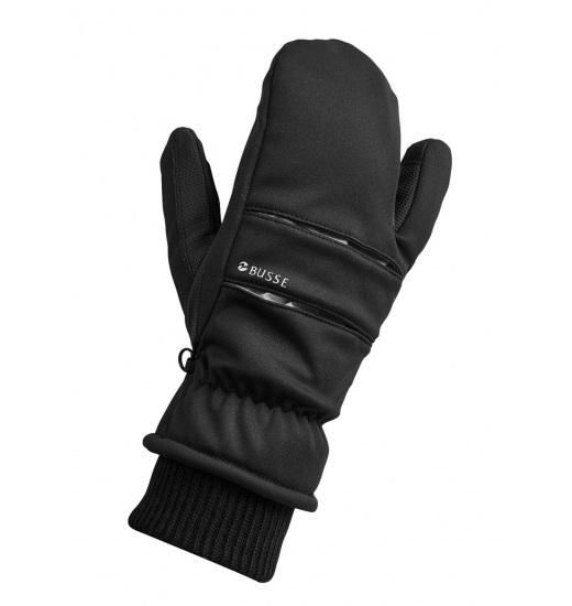 BUSSE LENNOX-SOFT RIDING GLOVES BLACK