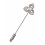 Busse BUSSE FLORAL STOCK TIE PIN GREY