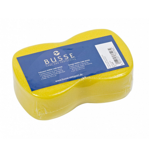 BUSSE HORSE CARE SPONGE YELLOW