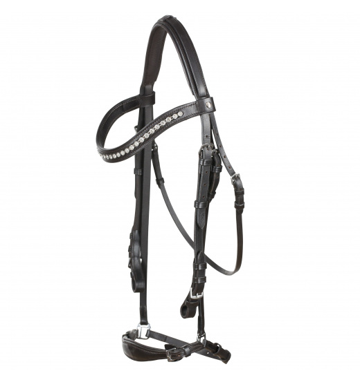 HORZE BERGEN REMONT BRIDLE BROWN