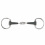 Horze HORZE DOUBLE-JOINTED EGGBUTT RUBBER BIT - 1 in category: Double joined bits for horse riding
