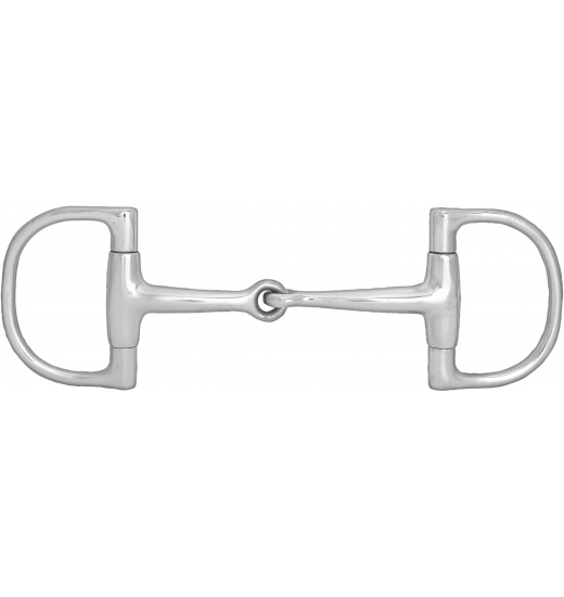 HORZE D-RING SNAFFLE - 1 in category: Single joined bits for horse riding