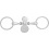 Horze HORZE SPOON MOUTH SNAFFLE - 1 in category: Double joined bits for horse riding