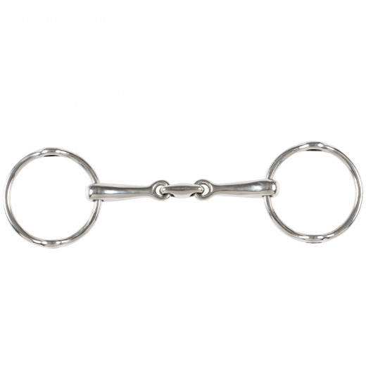 HORZE DOUBLE-JOINTED GAG BIT Horze HORZE DOUBLE-JOINTED GAG BIT