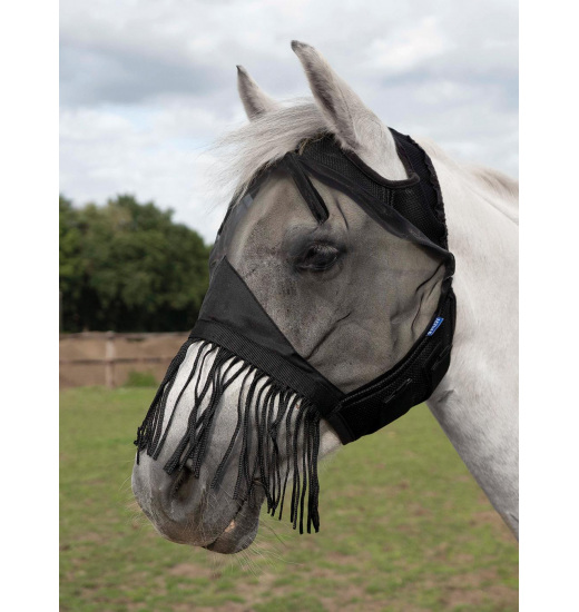 BUSSE FLY COVER FRANSEN GAP FLY MASK BLACK