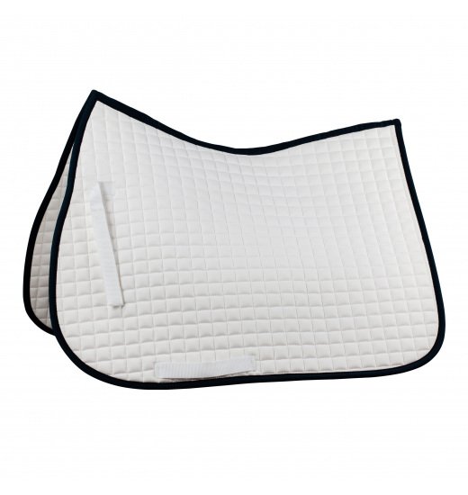 HORZE RIVER ALL PURPOSE SADDLE PAD WHITE