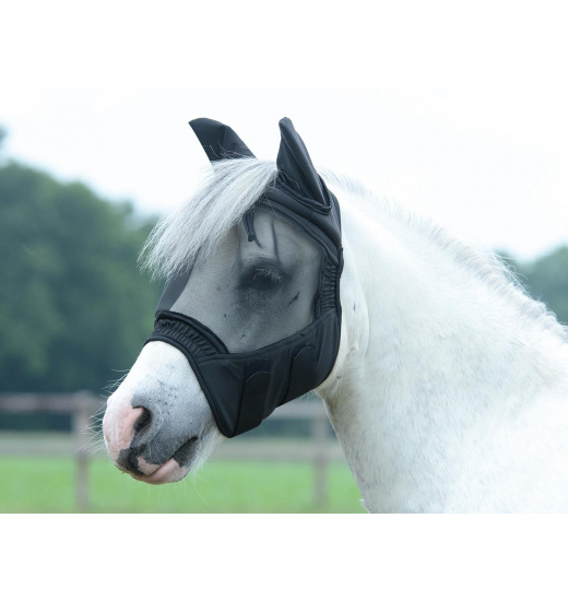 BUSSE FLY BUCKLER GAP FLY MASK BLACK