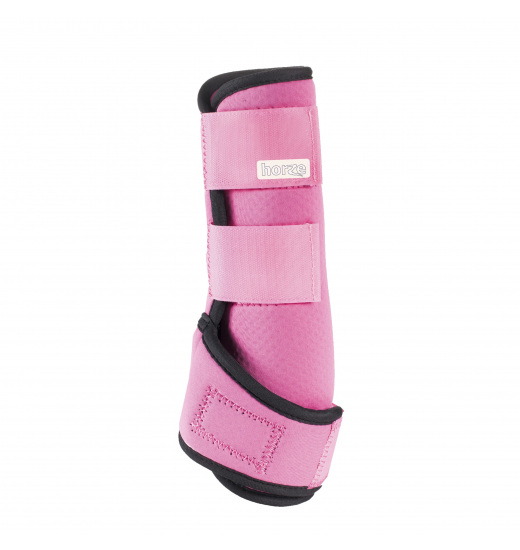 HORZE BRUSHING BOOTS PINK