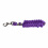 HORZE LEAD, SNAP BUCKLE PURPLE