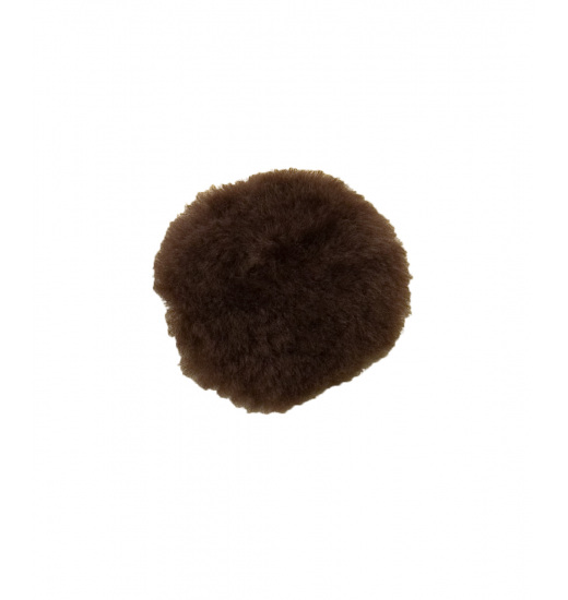 HORZE SHEEPSKIN NOSE PAD BROWN