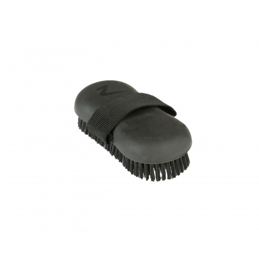 HORZE SOFTGRIP BODY BRUSH BLACK