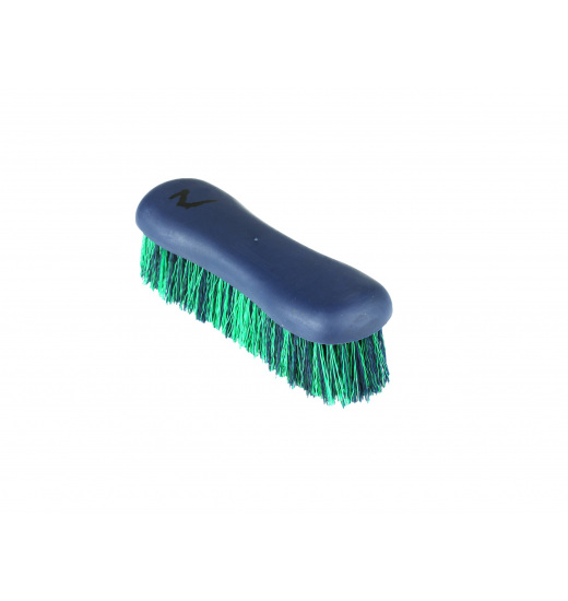HORZE EZ GRIP SHORT BRISTLE DANDY BRUSH NAVY