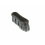 HORZE EZ GRIP LONG BRISTLE DANDY BRUSH BLACK