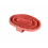 Horze HORZE RUBBER CURRY BRUSH, SMALL RED