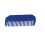 Horze HORZE PLASTIC MANE COMB BLUE