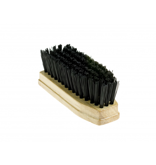 HORZE HOOF STIFF BRISTLED BRUSH BLACK