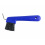 HORZE 2 IN 1 TOOL: HOOF PICK WITH BRUSH BLUE