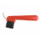 HORZE 2 IN 1 TOOL: HOOF PICK WITH BRUSH RED