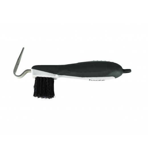 HORZE SOFTGRIP HOOF PICK BLACK