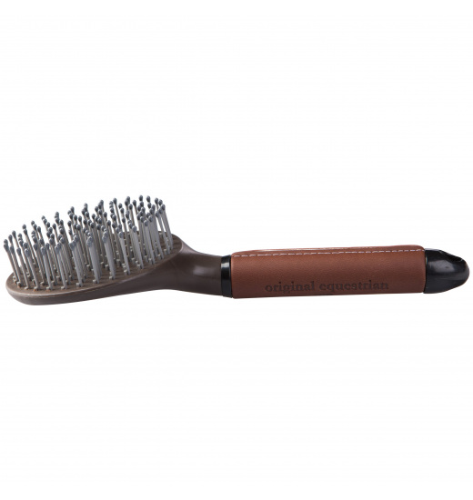 HORZE MADDOX LEATHER HANDLE TAIL BRUSH - 1 in category: Mane & tail brushes for horse riding