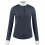 Horze HORZE BLAIRE WOMEN'S LONG-SLEEVED FUNCTIONAL SHOW SHIRT NAVY