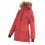 HORZE BROOKE WOMEN'S LONG PARKA JACKET RED