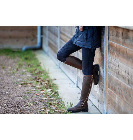 winter tall boots riding