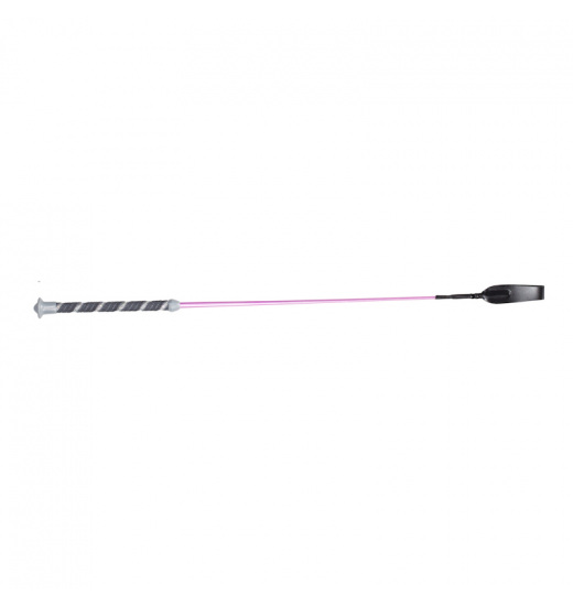 HORZE FREDDIE METALLIC ALL PURPOSE WHIP PINK