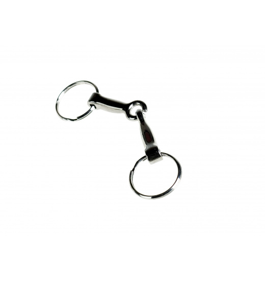 HORZE SNAFFLE BIT SILVER KEYCHAIN - 1 in category: Others for horse riding