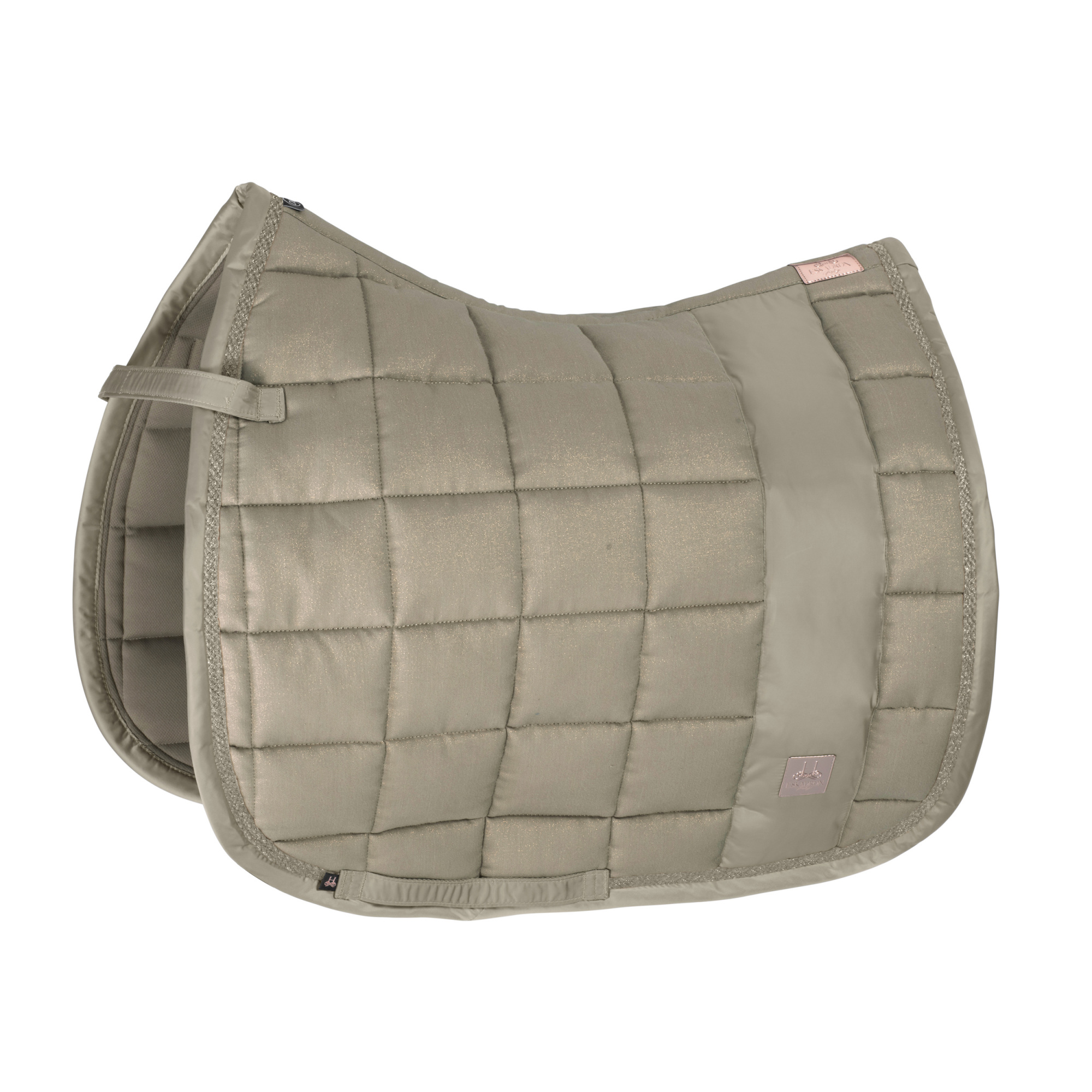 Eskadron Schabracke Big Square Glitter - Weiße Satteldecke Mit Reflexx-Effekt 2021