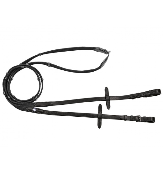 BUSSE REINS PARMA BLACK