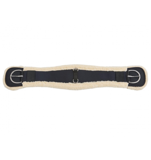 WILDHORN ART-FUR-WESTERN SADDLE GIRTH BLACK