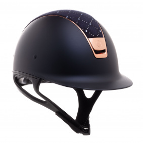 SHADOWMATT LOZENGE TOP ROSE GOLD NAVY