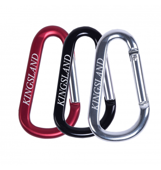 KINGSLAND CLASSIC CARABINERS 3-PACK WIELOKOLOROWY